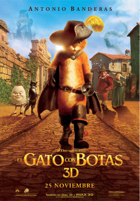 Gato con Botas en Cinemex